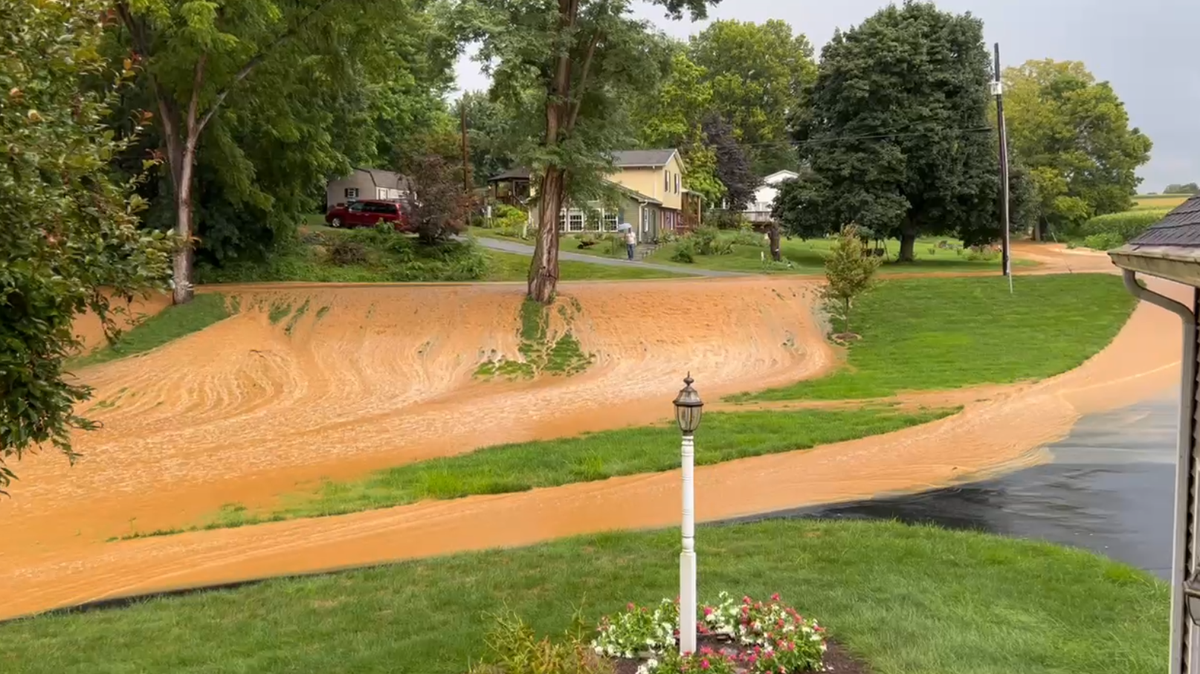 West Hempfield Township faces flooding after a quick burst of rainfall