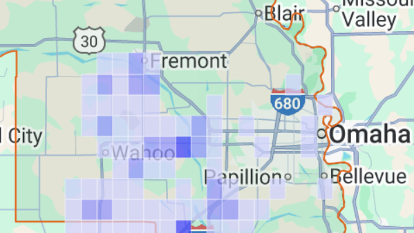 Thousands without power as severe storms move through Nebraska, Iowa