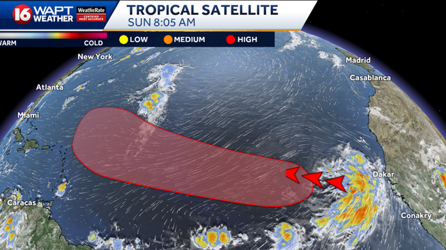 Tropical development likely in the Atlantic