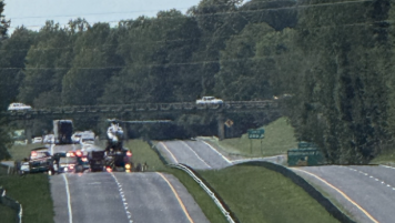 U.S. 421 in Forsyth County closed after crash, officials say