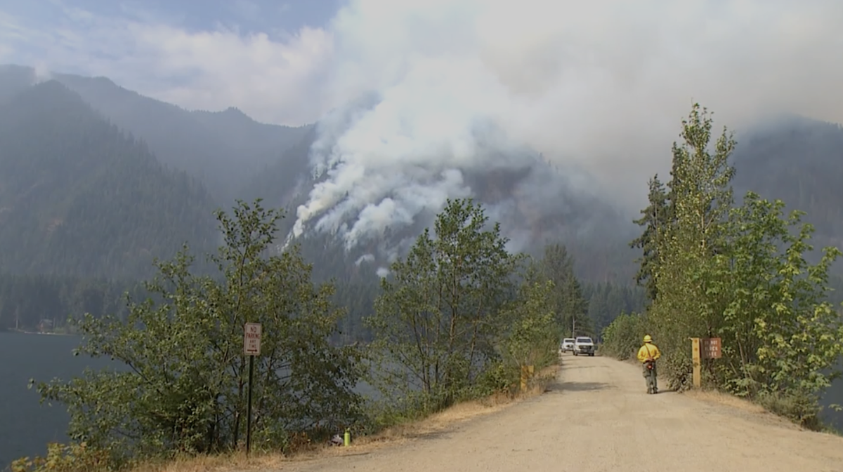 Two firefighters arrested by Border Patrol while battling Washington’s biggest wildfire