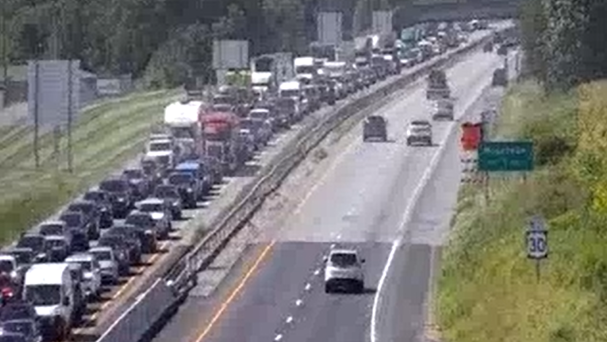 Crash causes major backup on Route 30 in Lancaster County, Pa. - WGAL