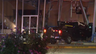 Truck crashes into church in Springfield Township