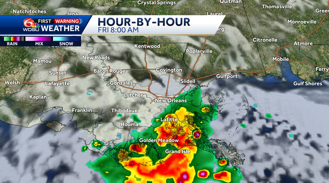 Spotty rain chances today, greater chances for the weekend