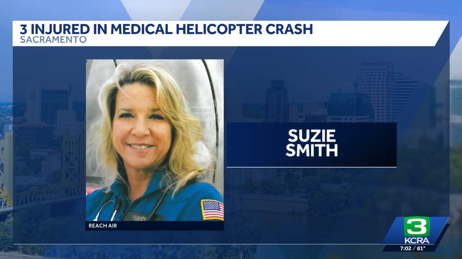 What we know about the crew members involved in medical helicopter crash on Sacramento highway