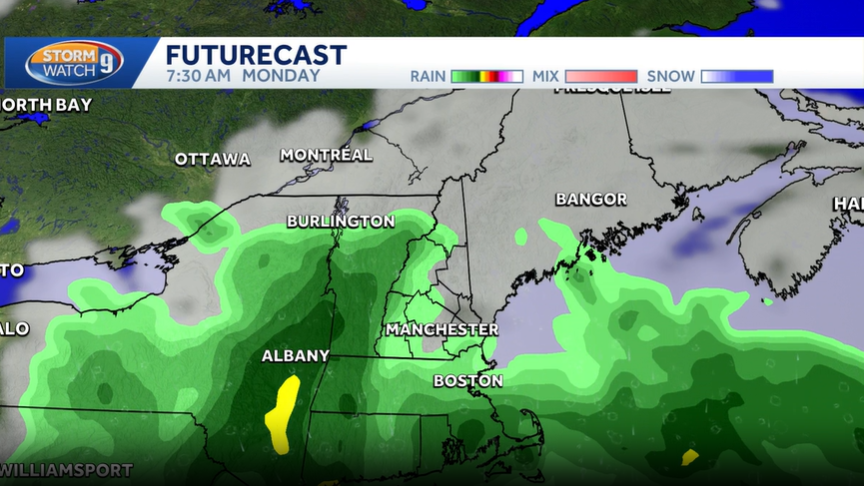 Coastal storm could bring rain, gusty winds to New Hampshire