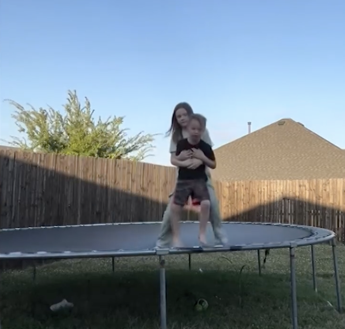 VIDEO: Texas girl saves brother from choking using technique her mom helped her learn