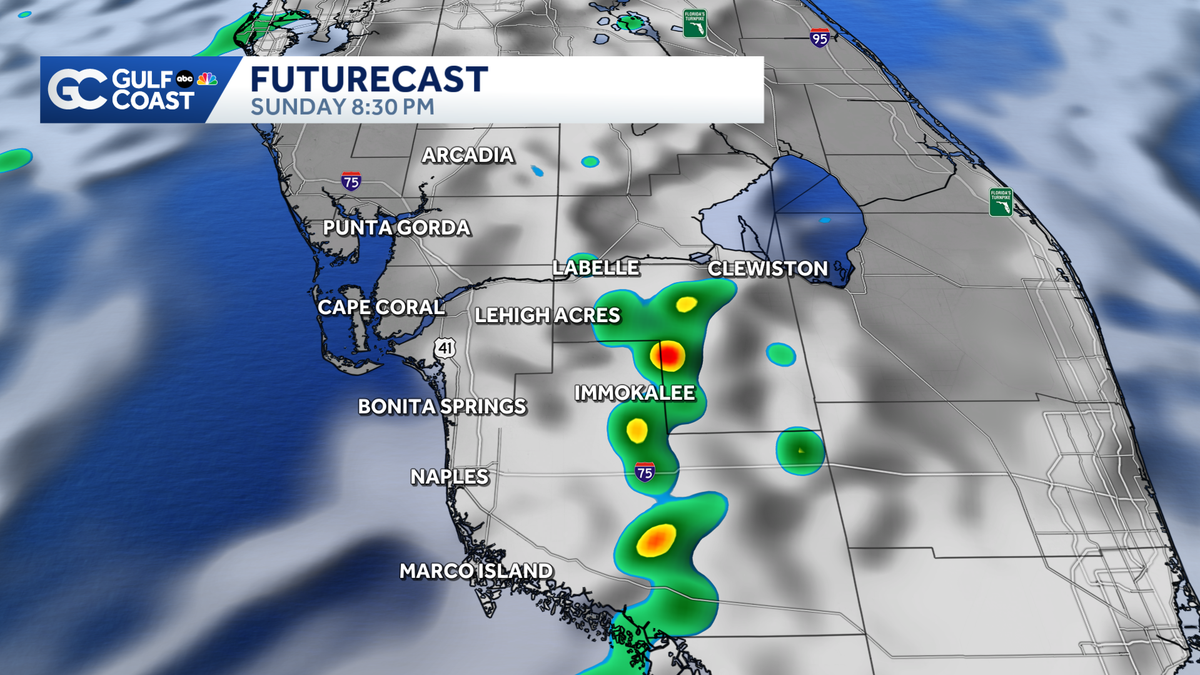 Rain chances return for some on Sunday