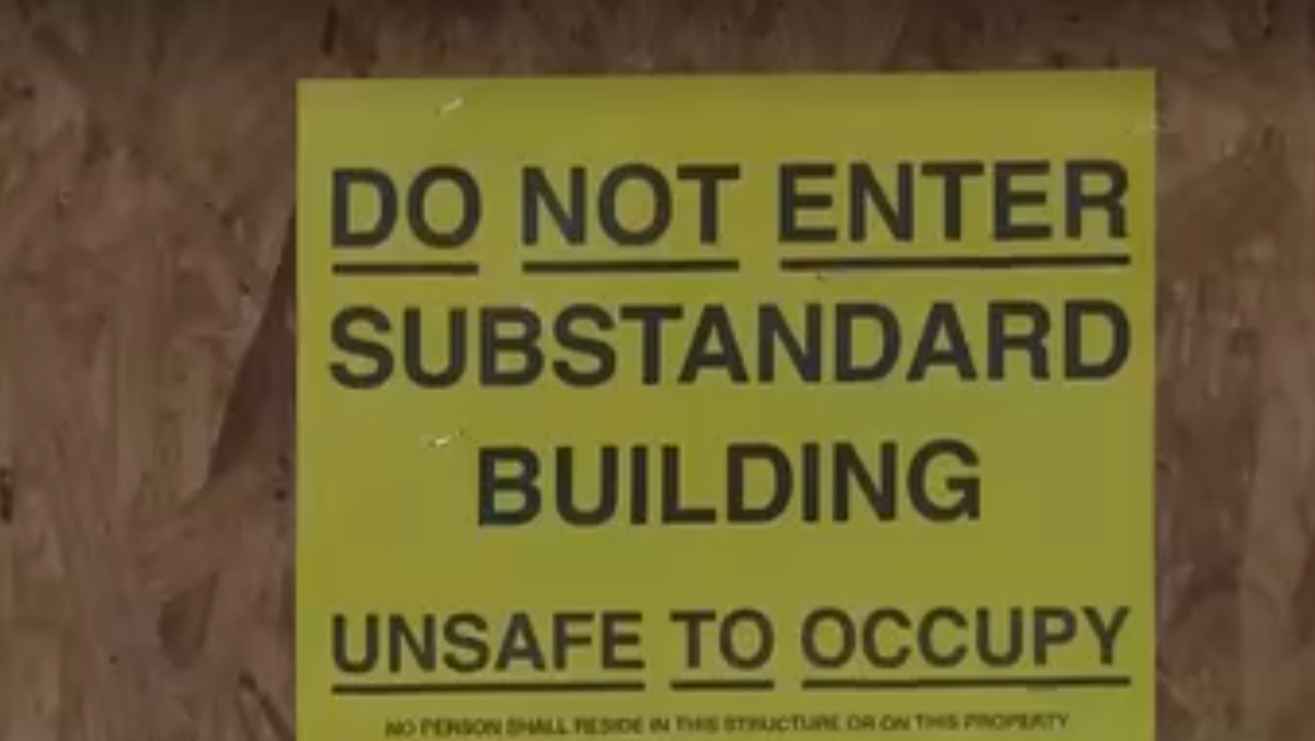 'Substandard' properties can be flagged on county website