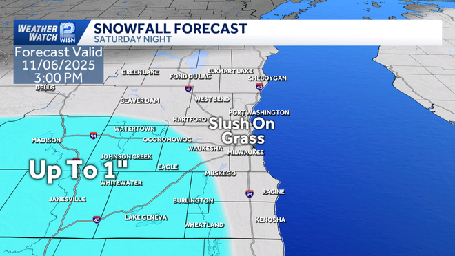 SE Wisconsin: Weekend rain and snow forecast