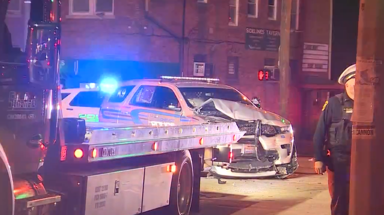 Driver arrested after crashing into Cheviot police cruiser