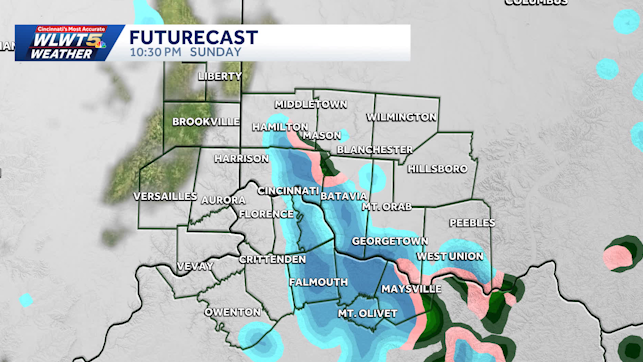 Rain to snow: First brush with winter to hit Cincinnati this weekend