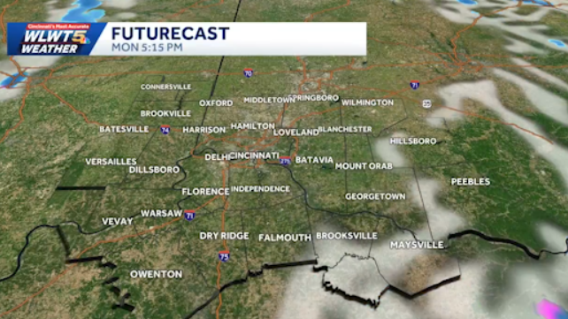 HOUR BY HOUR | When does snow move out of the Cincinnati area?