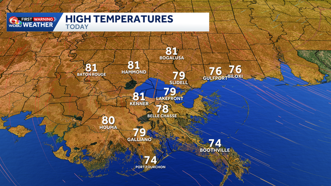More warm temperatures to kick off the work week plus foggy mornings ahead