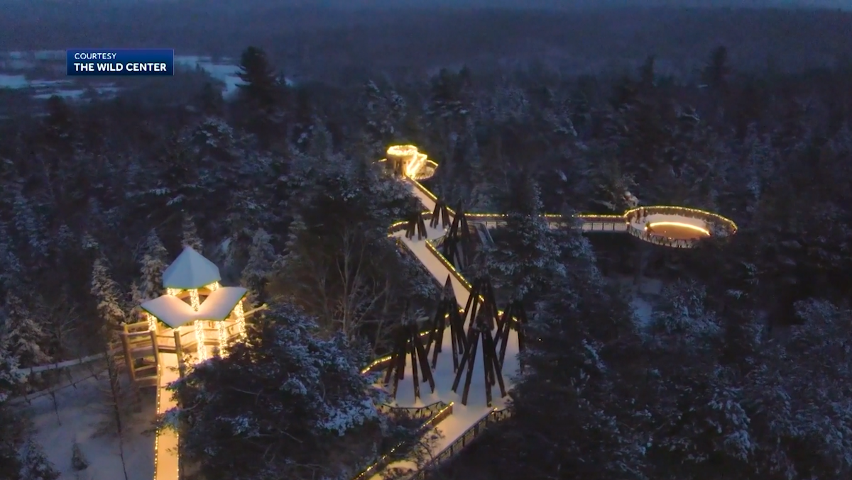 Where you can find winter lights in Vermont and Northern New York