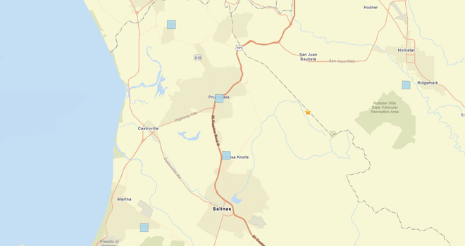 Earthquake hits Central Coast on Thanksgiving 2025