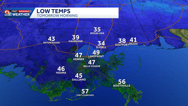 Chilly start to Friday with temperatures staying below average, dry ...
