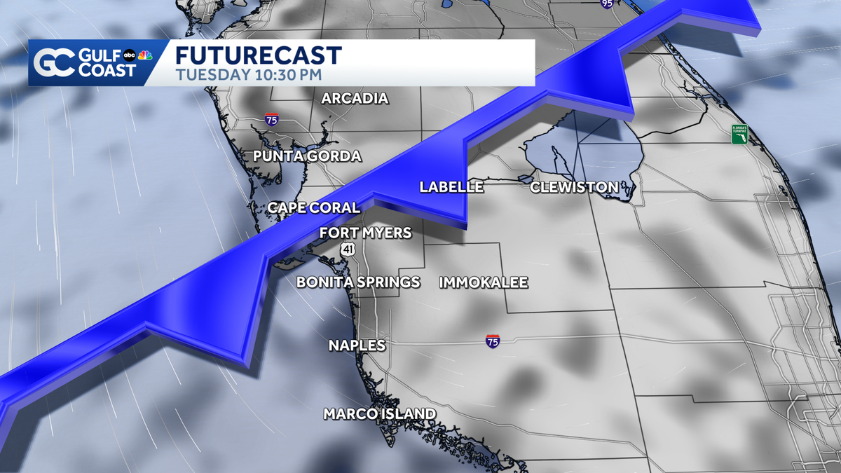 Tracking the next cold front for the Gulf Coast
