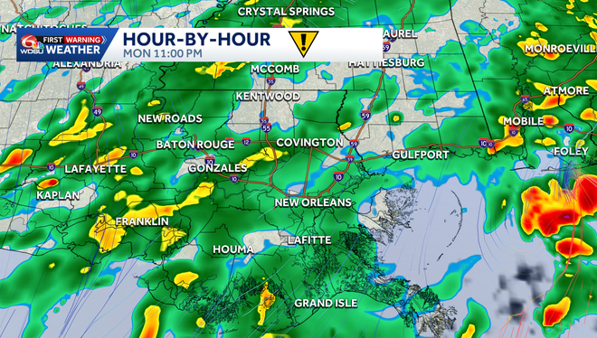 Impact Day: Dry the first half of the day before rain moves in this ...