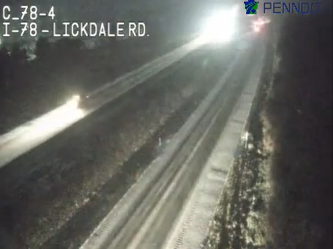 Interstate 78 in Lebanon County