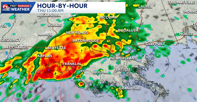 Cold start Wednesday! Heavy rain & flash flood risk Thursday-Friday.