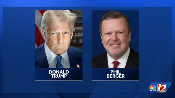 President Donald Trump endorses Senate Leader Phil Berger for re ...