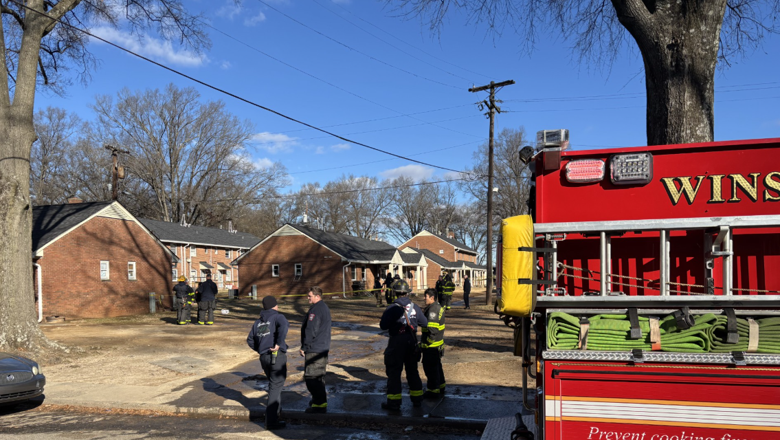 Firefighters battle fire at apartment in Winston-Salem - WXII