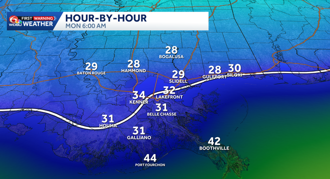 Warmer couple of days before really cold air arrives next week