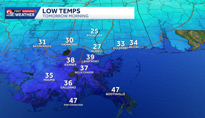 Cold start to the work week before temperatures make a rebound