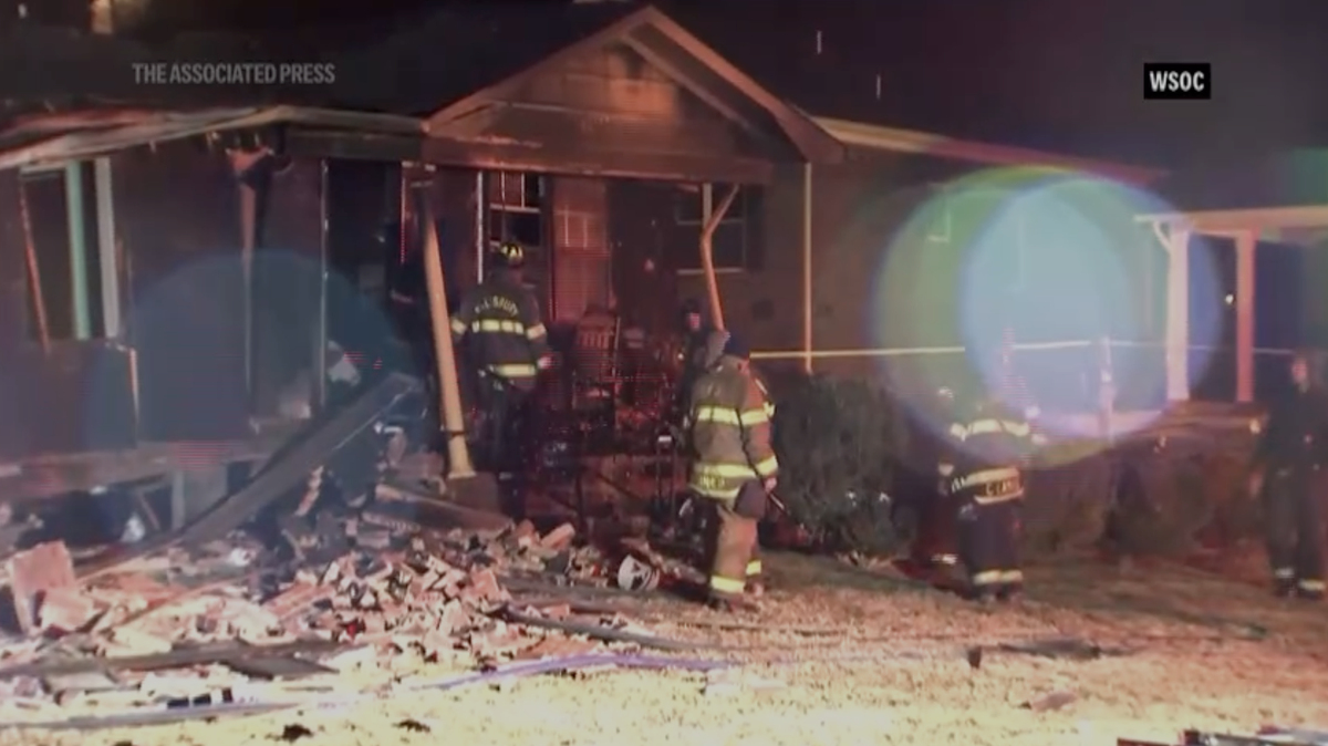 12 firefighters injured after North Carolina house explosion