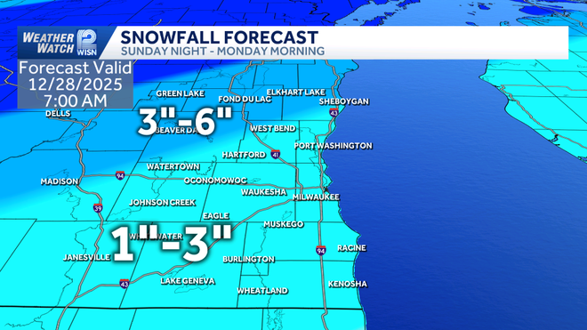 Fog, rain, snow and very strong winds impact SE Wisconsin in the next ...