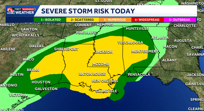 Flash flooding, strong to severe storms could roll into Southeast ...