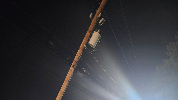 Road closed after car crashes into telephone pole in York County, Pa.