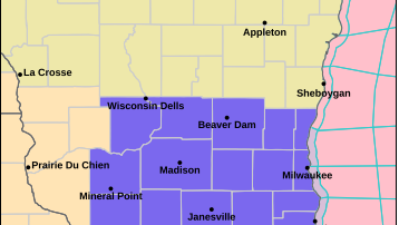 Winter weather advisory issued in southeast Wisconsin