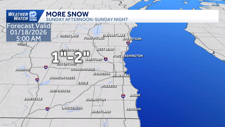 Another round of snow followed by dangerous cold in SE Wisconsin