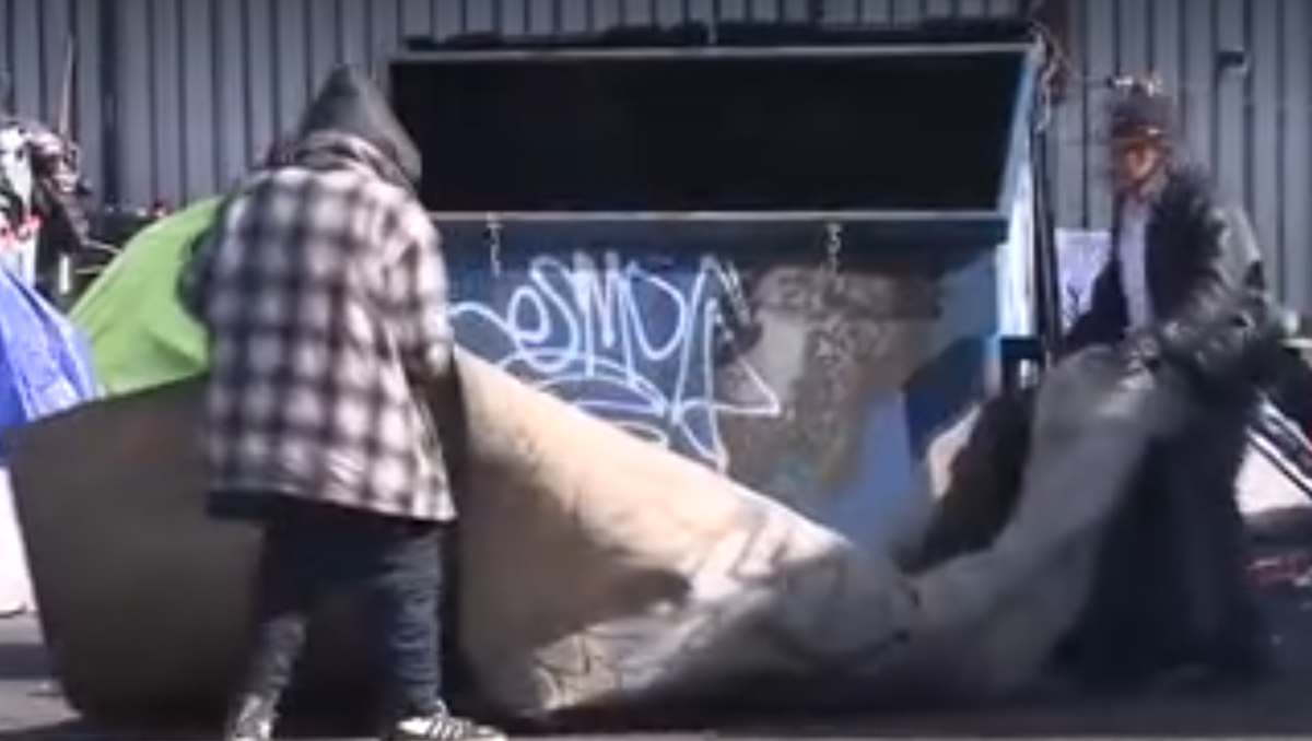 Judge says homeless encampment at bookstore must go