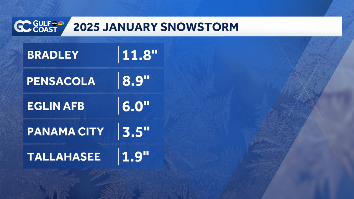 Snow in Florida: How rare is it?