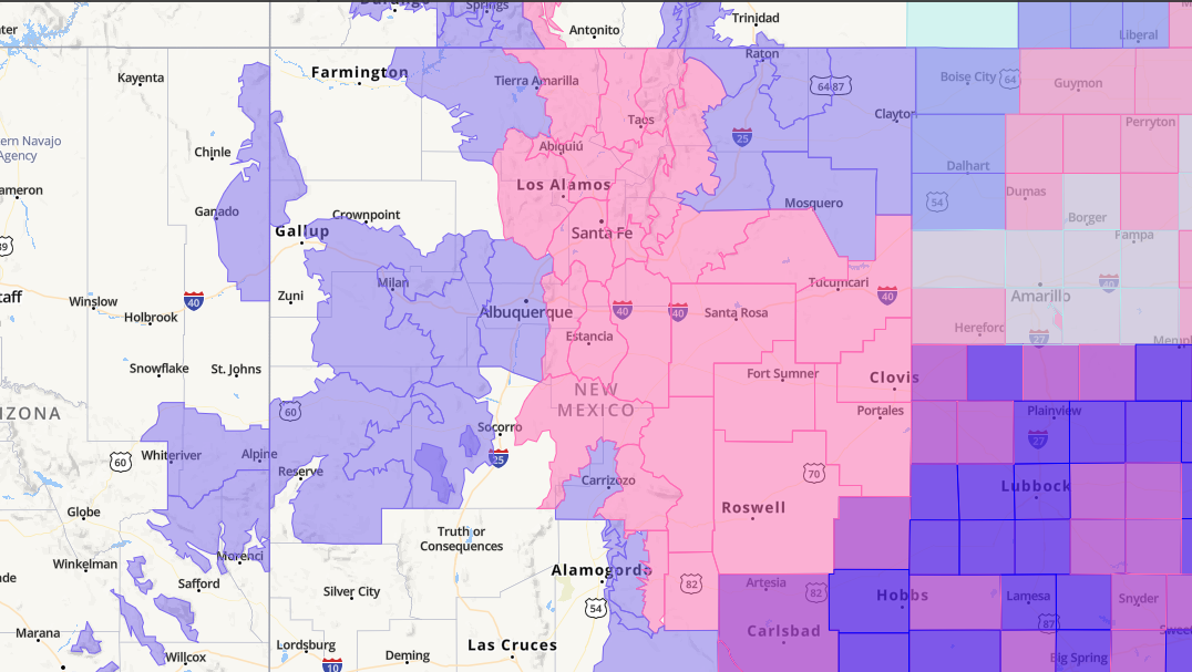 Rain begins to fall in southern New Mexico as winter storm begins