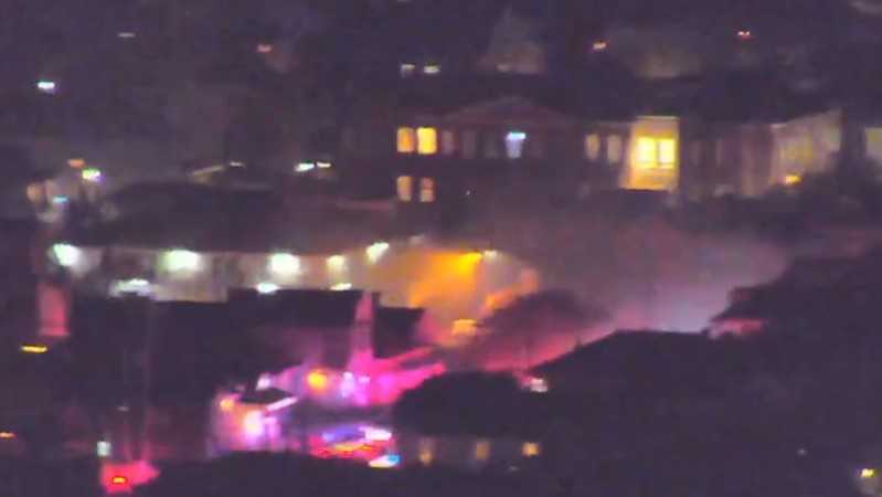 New Orleans Fire on the scene of house fire in Central City