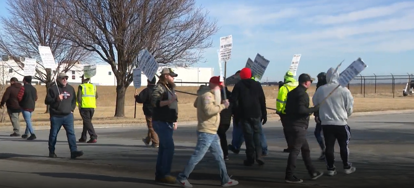 ketv.com - Aaron Hegarty - Sole intent of crushing the union': Premier Midwest Beer employees on strike