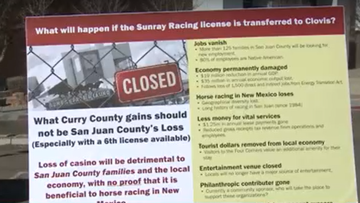 Racing commission to decide Farmington racetrack's fate