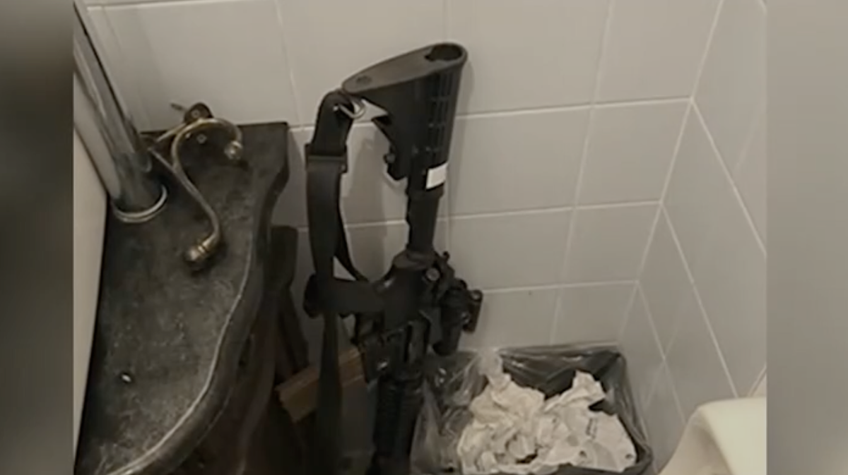 Hotel owner reacts to National Guard member leaving rifle inside ...
