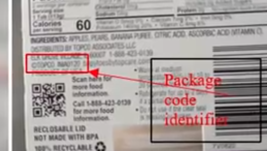 'Tippie Toes' apple pear banana baby food recalled - KOAT