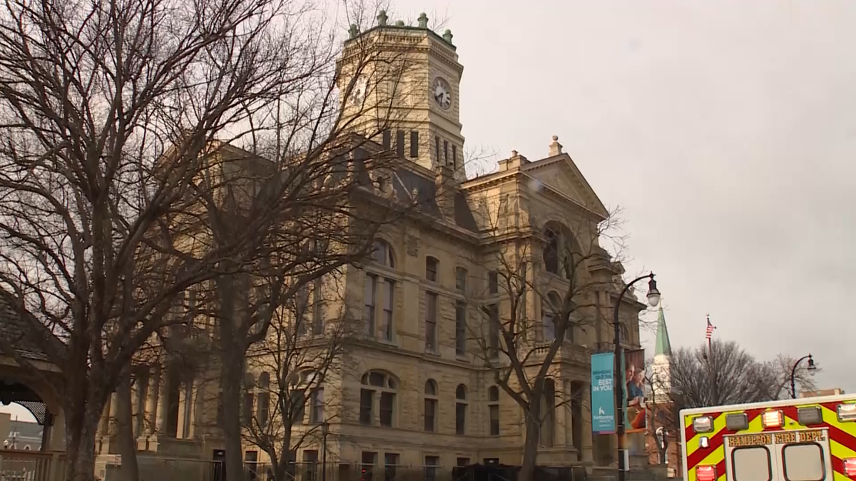 Fire forces partial closure at historic Butler County Courthouse