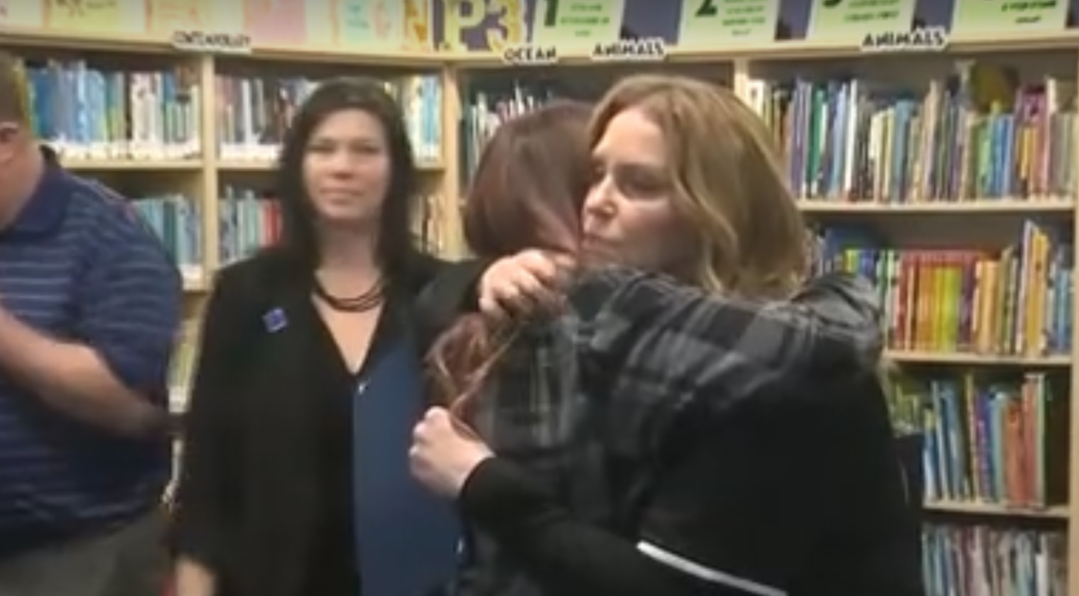 Students and teachers recognized for saving a librarian’s life