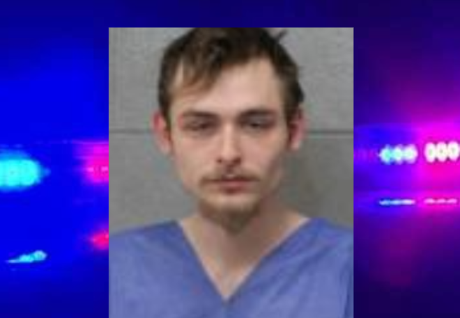 Preston Reiff is shown in a booking photo from the Jackson County Detention Center.