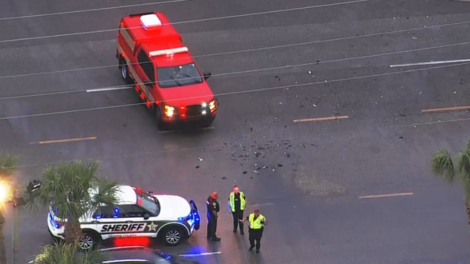1 adult, 4 juveniles injured after crash in Orange County