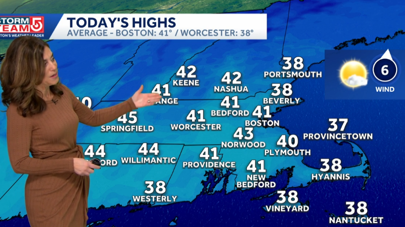 Video: Sunny end to week before cold shot