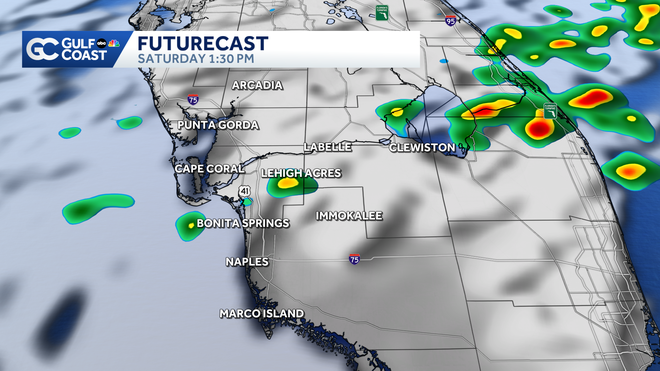 Sea fog lingers ahead of midday rain chances