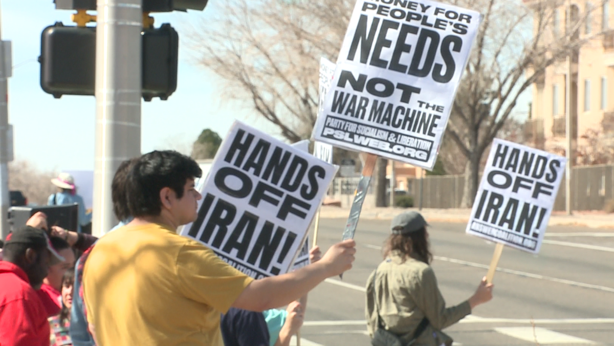 Albuquerque police were ready for Iran war protest